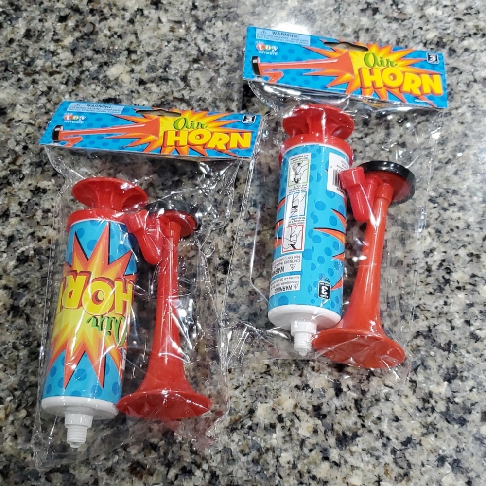 2 New in Package Air Horns